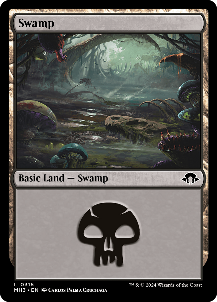 Swamp (MH3-315) - [Modern Horizons 3] Foil
