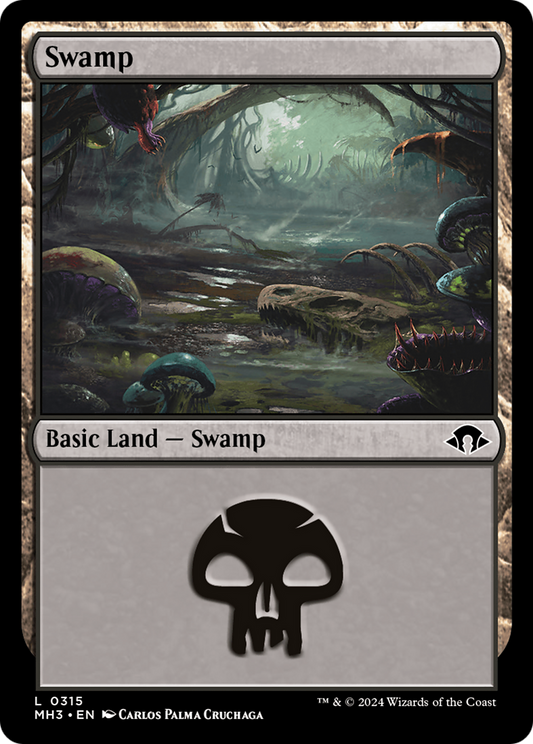 Swamp (MH3-315) - [Modern Horizons 3] Foil