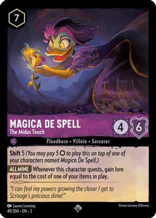 Magica De Spell - The Midas Touch (49/204) [Dans les Inklands] 