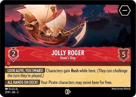 Jolly Roger - Hook's Ship (27) [Cartes promotionnelles] 