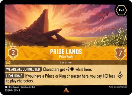 Pride Lands - Pride Rock (33/204)  - Into the Inklands