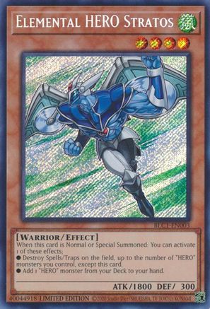 Elemental HERO Stratos (BLC1-EN003) - Battles of Legend: Chapter 1 Limited