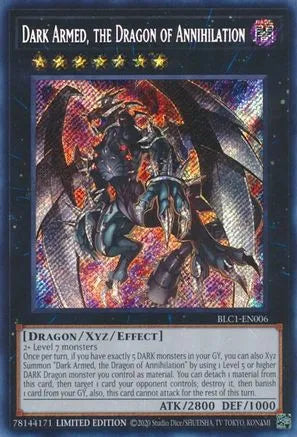 Dark Armed, le dragon de l'annihilation [BLC1-EN006] Secret Rare 