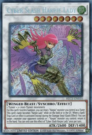Cyber Slash Harpie Lady (BLC1-EN010) - Battles of Legend: Chapter 1 Limited
