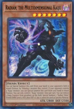 Radian, le Kaiju multidimensionnel [BLC1-EN035] Ultra Rare 