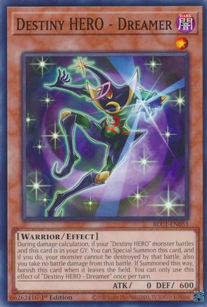 Destiny HERO - Rêveur [BLC1-EN053] Commun 