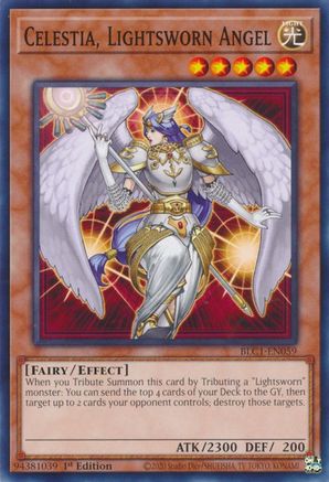 Celestia, Lightsworn Angel (BLC1-EN059) - Battles of Legend: Chapter 1 1st Edition