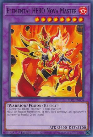 Elemental HERO Nova Master (BLC1-EN068) - Battles of Legend: Chapter 1 1st Edition