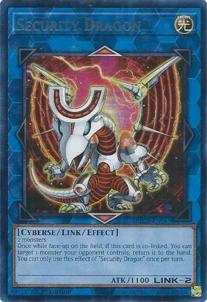 Dragon de sécurité (argent) [BLC1-EN043] ultra rare 