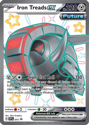 Iron Treads ex - 073 73 - [SV Scarlet & Violet Promo Cards] Holofoil