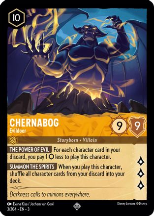 Chernabog - Evildoer (3/204)  - Into the Inklands