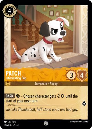Patch - Intimidating Pup (14/204)  - Into the Inklands