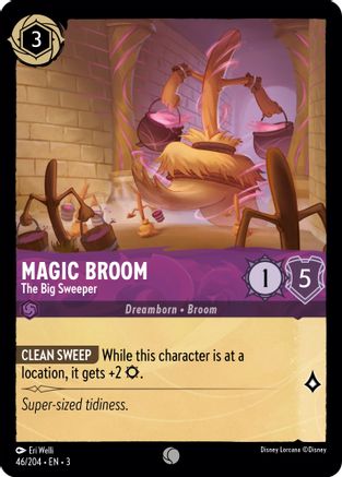 Magic Broom - The Big Sweeper (46/204)  - Into the Inklands