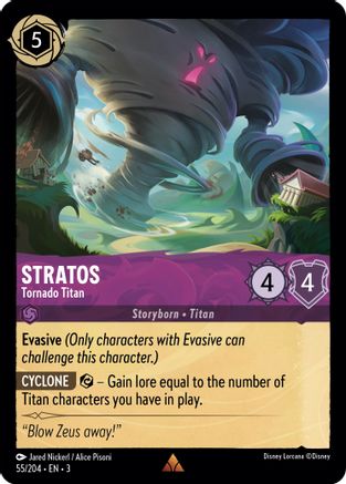 Stratos - Tornado Titan (55/204)  - Into the Inklands