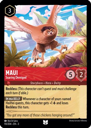 Maui - Soaring Demigod (113/204)  - Into the Inklands