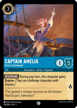 Captain Amelia - First in Command (138/204)  - Into the Inklands
