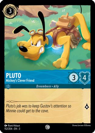 Pluto - Mickey's Clever Friend (152/204)  - Into the Inklands