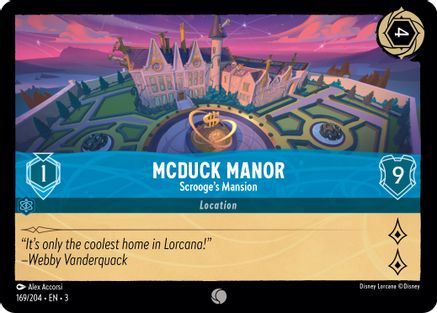 McDuck Manor - Scrooge's Mansion (169/204)  - Into the Inklands