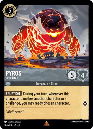 Pyros - Lava Titan (187/204)  - Into the Inklands