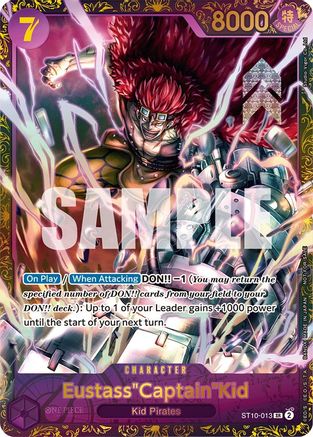 Eustass "Captain" Kid (ST10-013) [Cartes promotionnelles One Piece] 