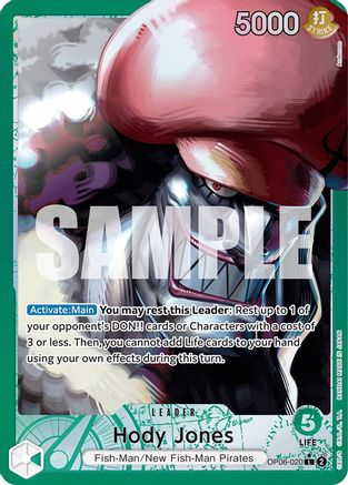 Hody Jones (020) (Alternate Art) (OP06-020) - Wings of the Captain