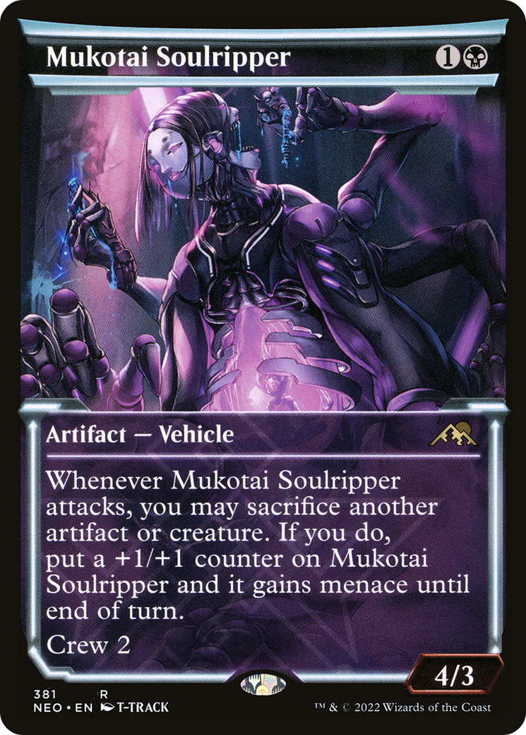 Mukotai Soulripper (NEO-381) - [Kamigawa: Neon Dynasty]: (Showcase)