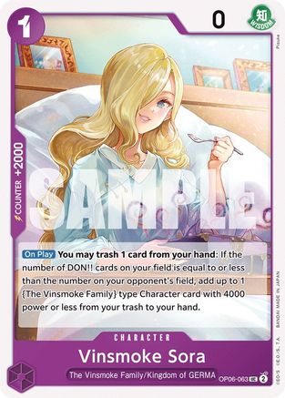 Vinsmoke Sora [Ailes du capitaine] 
