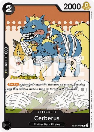 Cerberus [Cartes de pré-version des Ailes du Capitaine] 