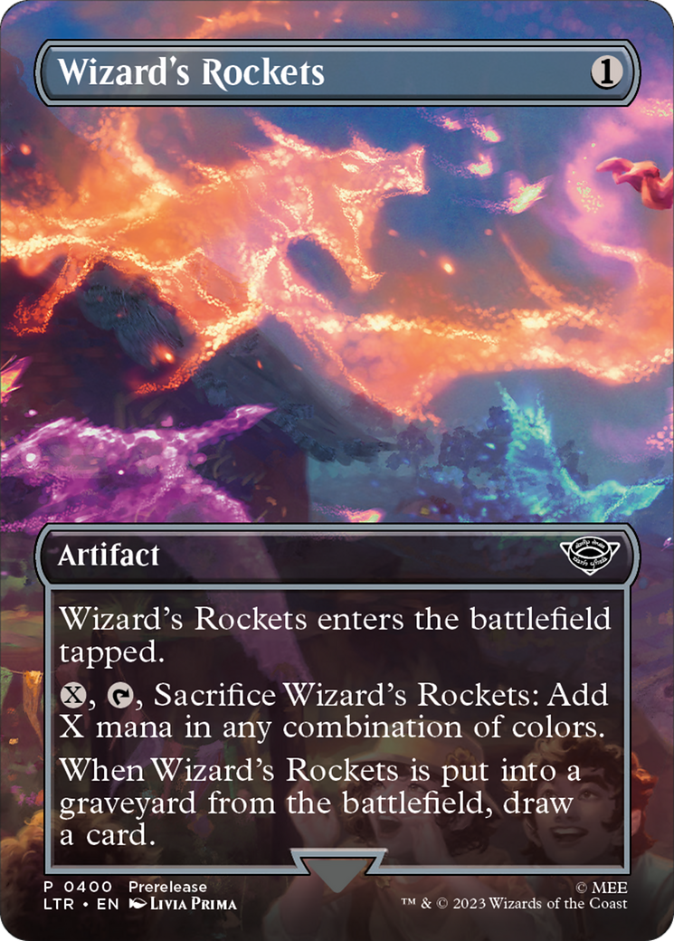 Wizard's Rockets (LTR-400) - [The Lord of the Rings: Tales of Middle-earth] (Borderless)