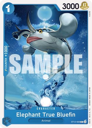 Elephant True Bluefin [Deck de démarrage : Zoro et Sanji] 