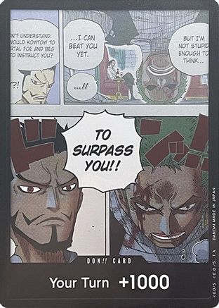ENFILER!! Carte (Mihawk &amp; Zoro) (Double Pack Set Vol. 3) [Ailes du Capitaine] 