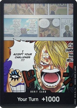 DON!! Card (Ivankov & Sanji) (Double Pack Set Vol. 3) - Wings of the Captain