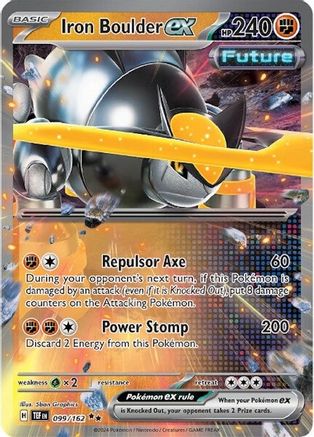 Iron Boulder ex - 099/162 99 - [SV05 Temporal Forces] Holofoil