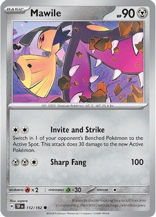 Mawile (112/162) [Écarlate et Violet : Forces Temporelles] 