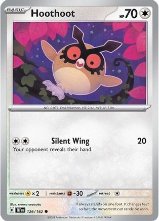 Hoothoot 126 - [SV05 Temporal Forces]