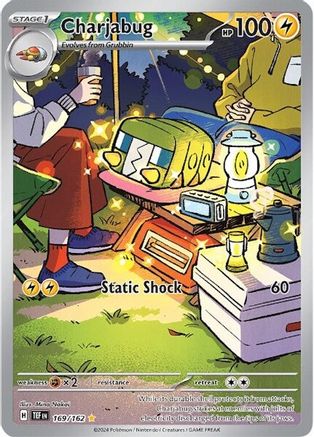 Charjabug - 169/162 169 - [SV05 Temporal Forces] Holofoil