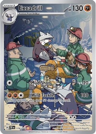 Excadrill - 174/162 174 - [SV05 Temporal Forces] Holofoil