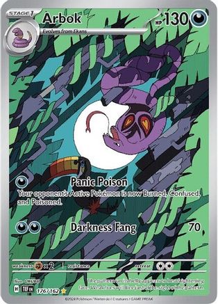 Arbok (176/162) [Écarlate et Violet : Forces Temporelles] 