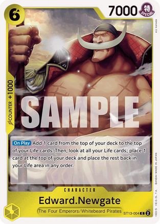 Edward.Newgate (ST13-004) - Ultra Deck: The Three Brothers