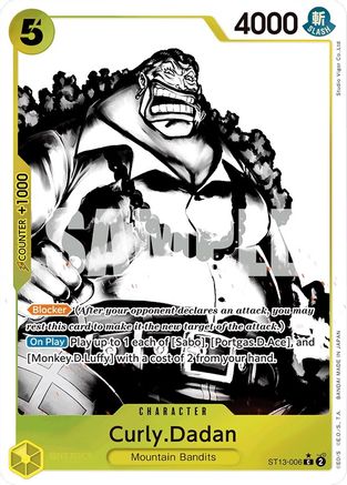 Curly.Dadan (Parallèle) (ST13-006) - Ultra Deck : Les Trois Frères 