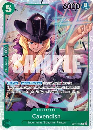 Cavendish (EB01-012) - Extra Booster: Memorial Collection