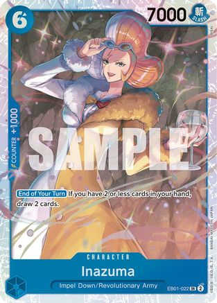 Inazuma (EB01-022) - Extra Booster: Memorial Collection