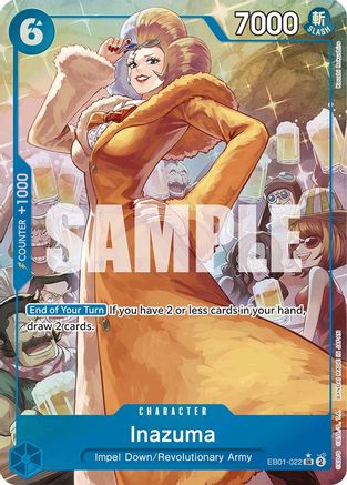 Inazuma (Art alternatif) (EB01-022) - Booster supplémentaire : Collection commémorative 