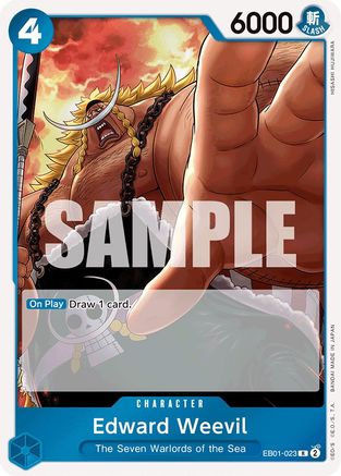 Edward Weevil (EB01-023) - Extra Booster: Memorial Collection