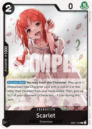 Scarlet (EB01-042) - Booster supplémentaire : Collection commémorative 