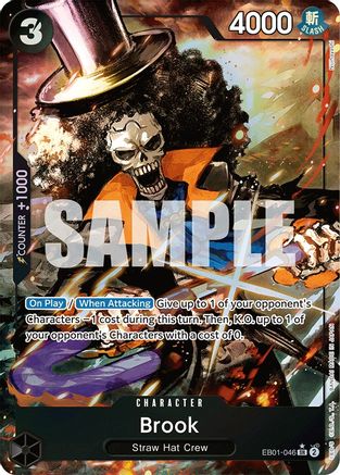 Brook (046) (Alternate Art) (EB01-046) - Extra Booster: Memorial Collection