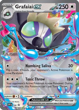 Grafaiai ex - 100 - [Cartes promotionnelles SV Scarlet &amp; Violet] 