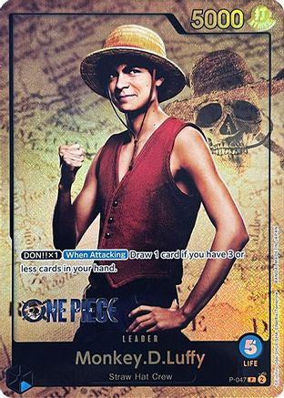 Monkey.D.Luffy (047) (Premium Card Collection -Live Action Edition-) (P-047) - One Piece Promotion Cards