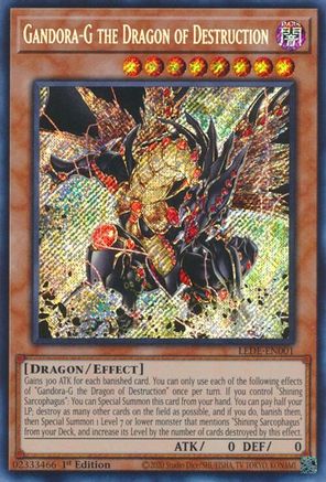 Gandora-G the Dragon of Destruction (LEDE-EN001) - Legacy of Destruction 1st Edition