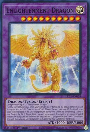 Enlightenment Dragon (LEDE-EN038) - Legacy of Destruction 1st Edition